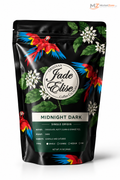 Obsidian Jade & Elise – Midnight Dark | Café de Origen Único  Tueste oscuro · Notas de chocolate, frutos secos, guayaba y cáscara de naranja · 8 oz (226 g)