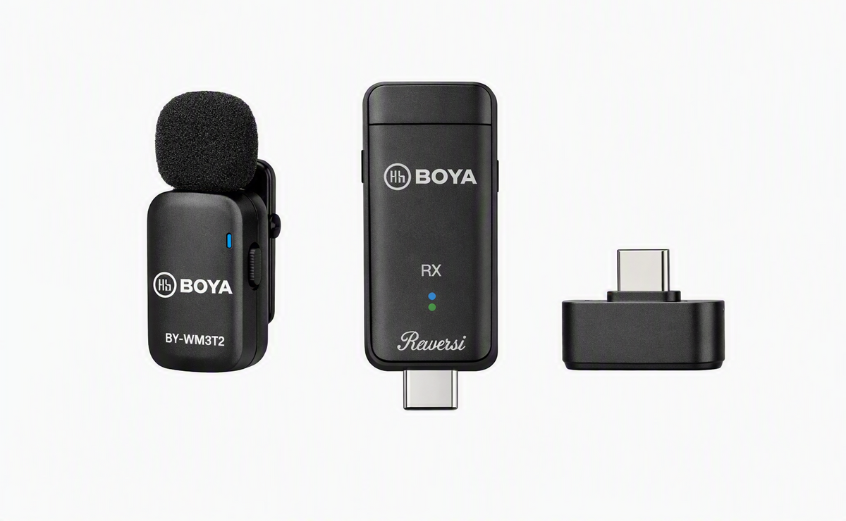 Microfonos BOYA BY-WM3T2 Mini Lavalier Inalámbrico